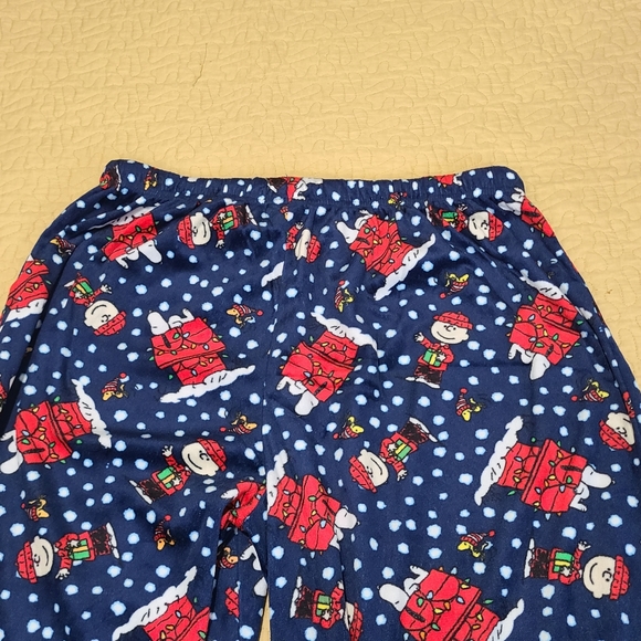 Peanuts Charlie Brown Christmas pajamas pants size L - Picture 4 of 5